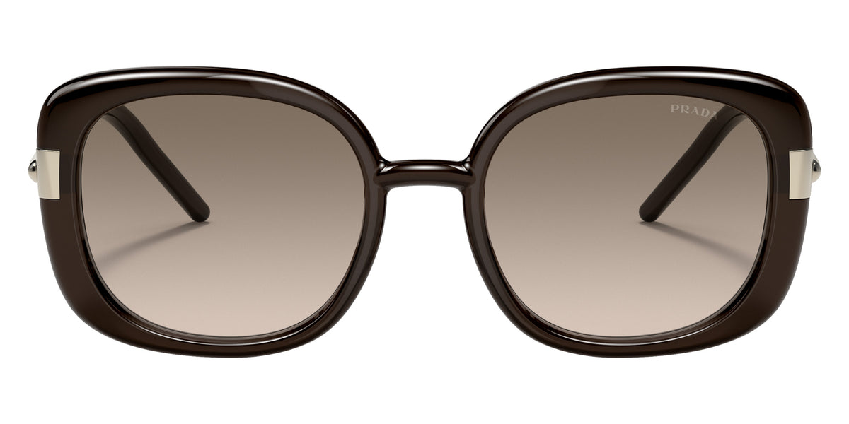 Prada PR 04WS 05M3D0 53 - Crystal Dark Brown / Brown Gradient Gray #id:pr04ws05m3d0_s:100100