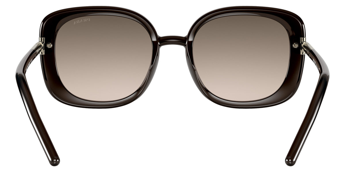 Prada PR 04WS 05M3D0 53 - Crystal Dark Brown / Brown Gradient Gray #id:pr04ws05m3d0_s:100115