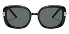 Prada PR 04WS 1AB5Z1 53 - Black / Polarized Dark Gray #id:pr04ws1ab5z1_s:100100