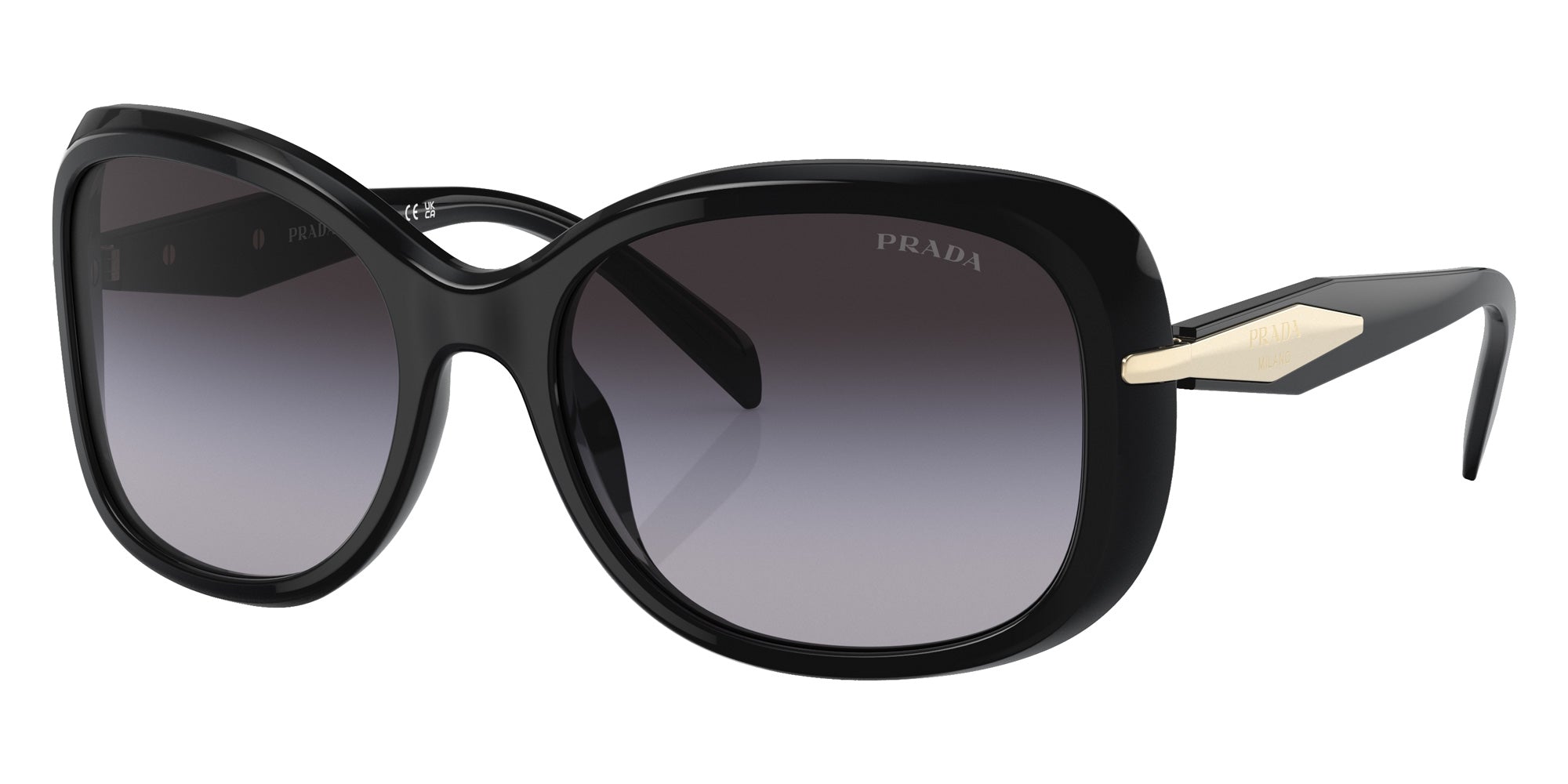 Prada PR 04ZS 1AB09S 57 - Black / Gray Gradient #id:pr04zs1ab09s_s:100105