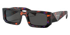 Prada PR 06YS 06V5S0 53 - Abstract Orange / Dark Gray #id:pr06ys06v5s0_s:102105
