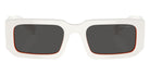 Prada PR 06YS 17M5S0 53 - Talc/Orange / Dark Gray #id:pr06ys17m5s0_s:100100