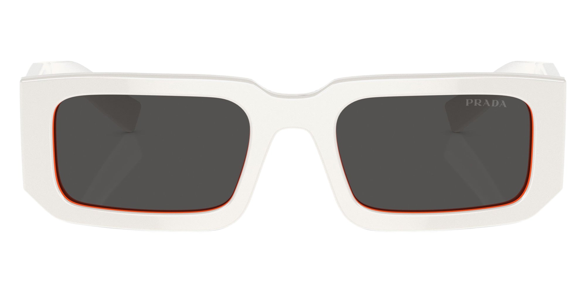 Prada PR 06YS 17M5S0 53 - Talc/Orange / Dark Gray #id:pr06ys17m5s0_s:100100