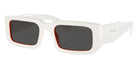Prada PR 06YS 17M5S0 53 - Talc/Orange / Dark Gray #id:pr06ys17m5s0_s:100105