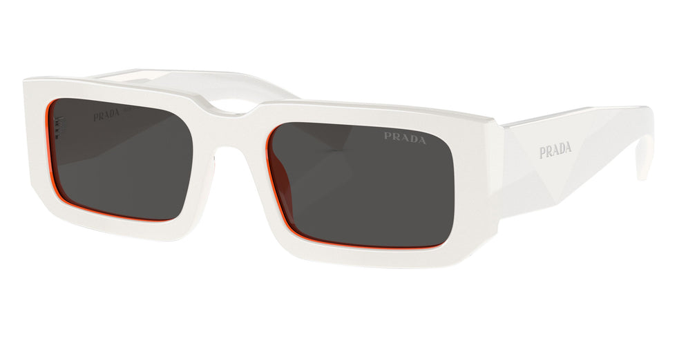 Prada PR 06YS 17M5S0 53 - Talc/Orange / Dark Gray #id:pr06ys17m5s0_s:100105