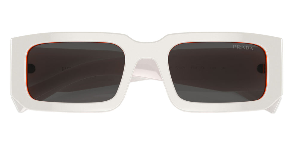 Prada PR 06YS 17M5S0 53 - Talc/Orange / Dark Gray #id:pr06ys17m5s0_s:100120