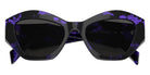 Prada PR 07YS 05V5S0 53 - Abstract Purple / Dark Gray #id:pr07ys05v5s0_s:100120
