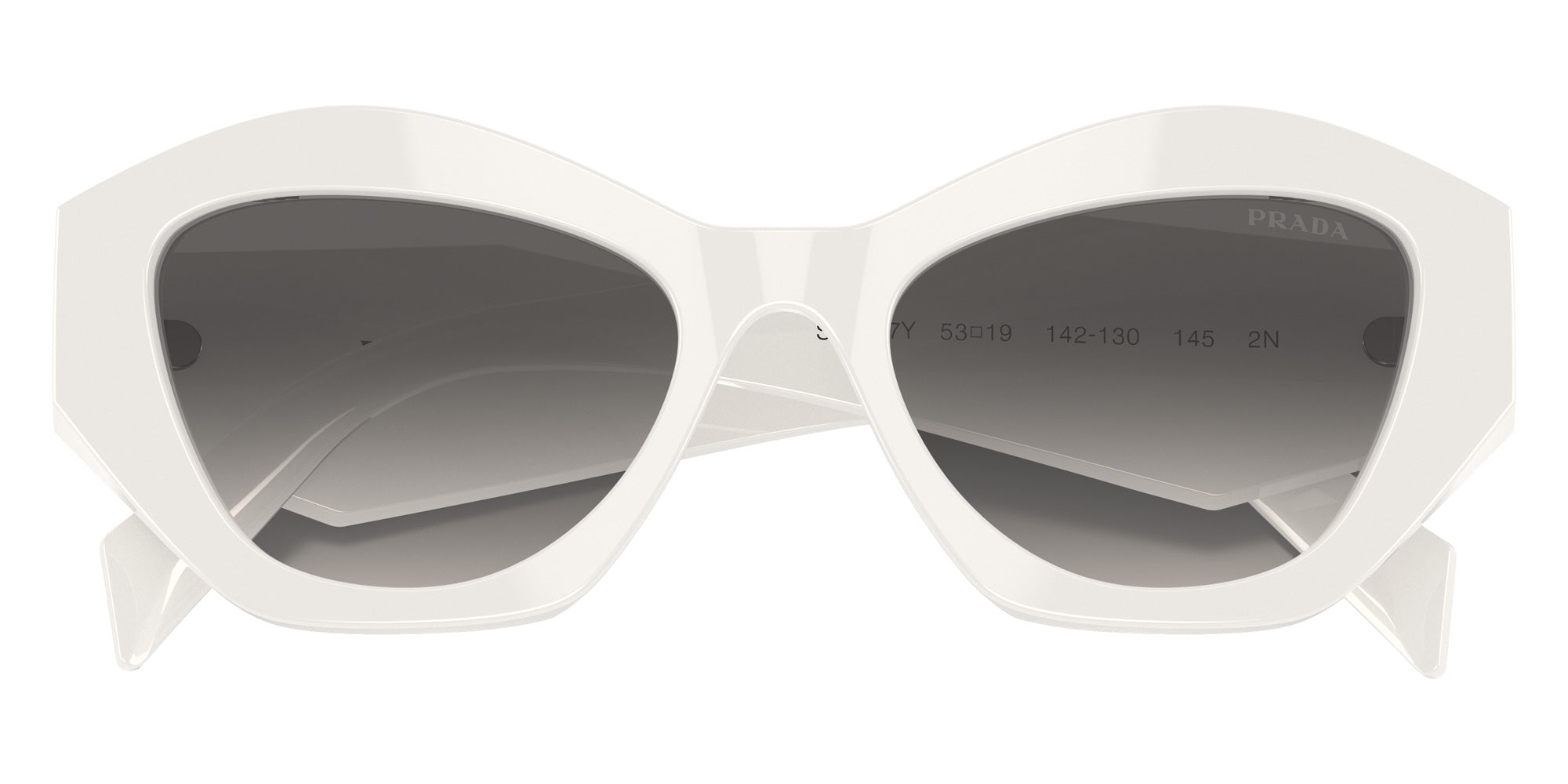 Prada PR 07YS 142130 53 - White / Gray Gradient #id:pr07ys142130_s:100120
