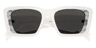 Prada PR 08YS 02V5S0 51 - White/Havana Black / Dark Gray #id:pr08ys02v5s0_s:100120
