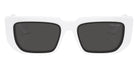 Prada PR 11ZS 4615S0 54 - White / Dark Gray #id:pr11zs4615s0_s:100100