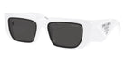 Prada PR 11ZS 4615S0 54 - White / Dark Gray #id:pr11zs4615s0_s:100105