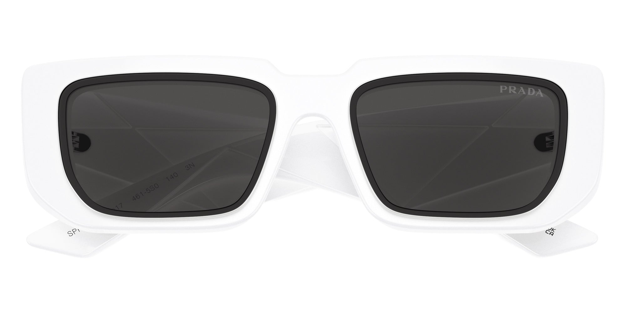 Prada PR 11ZS 4615S0 54 - White / Dark Gray #id:pr11zs4615s0_s:100120