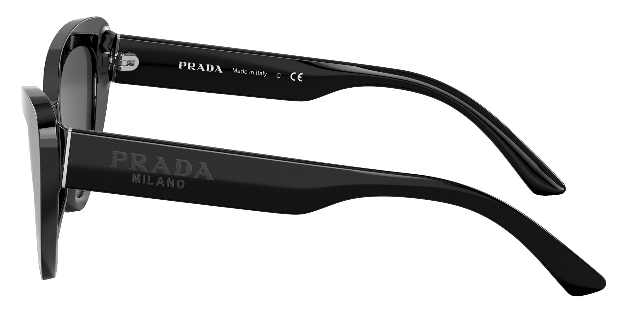 Prada PR 13YS 1AB5S0 52 - Black / Dark Gray #id:pr13ys1ab5s0_s:100110