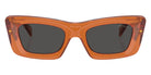 Prada PR 13ZS 10N5S0 50 - Crystal Orange / Dark Gray #id:pr13zs10n5s0_s:100100