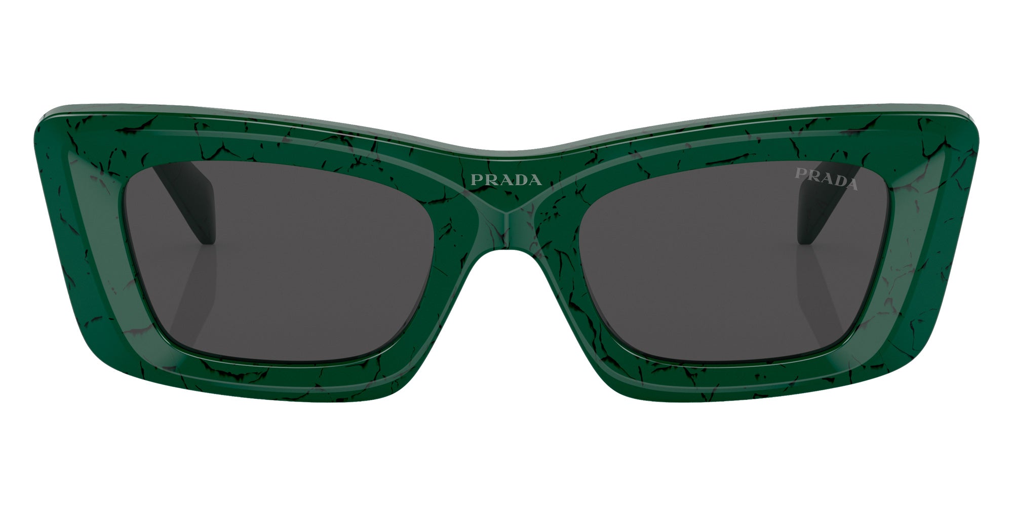 Prada PR 13ZS 16D5S0 50 - Green Marble / Dark Gray #id:pr13zs16d5s0_s:100100