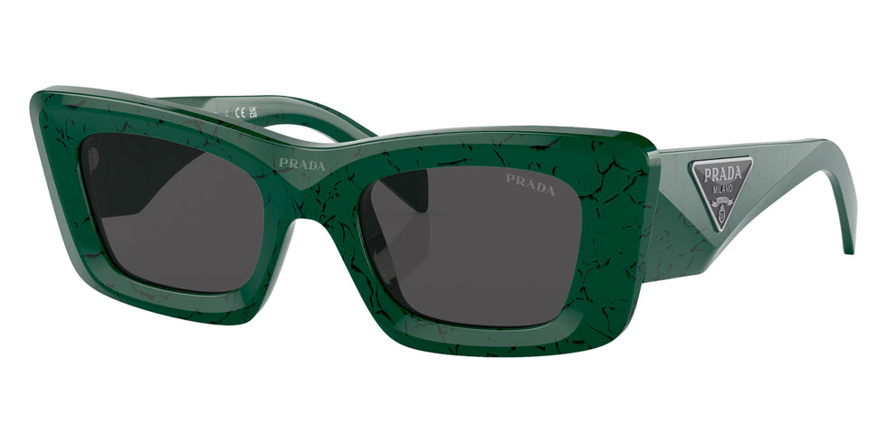 Prada PR 13ZS 16D5S0 50 - Green Marble / Dark Gray #id:pr13zs16d5s0_s:100105