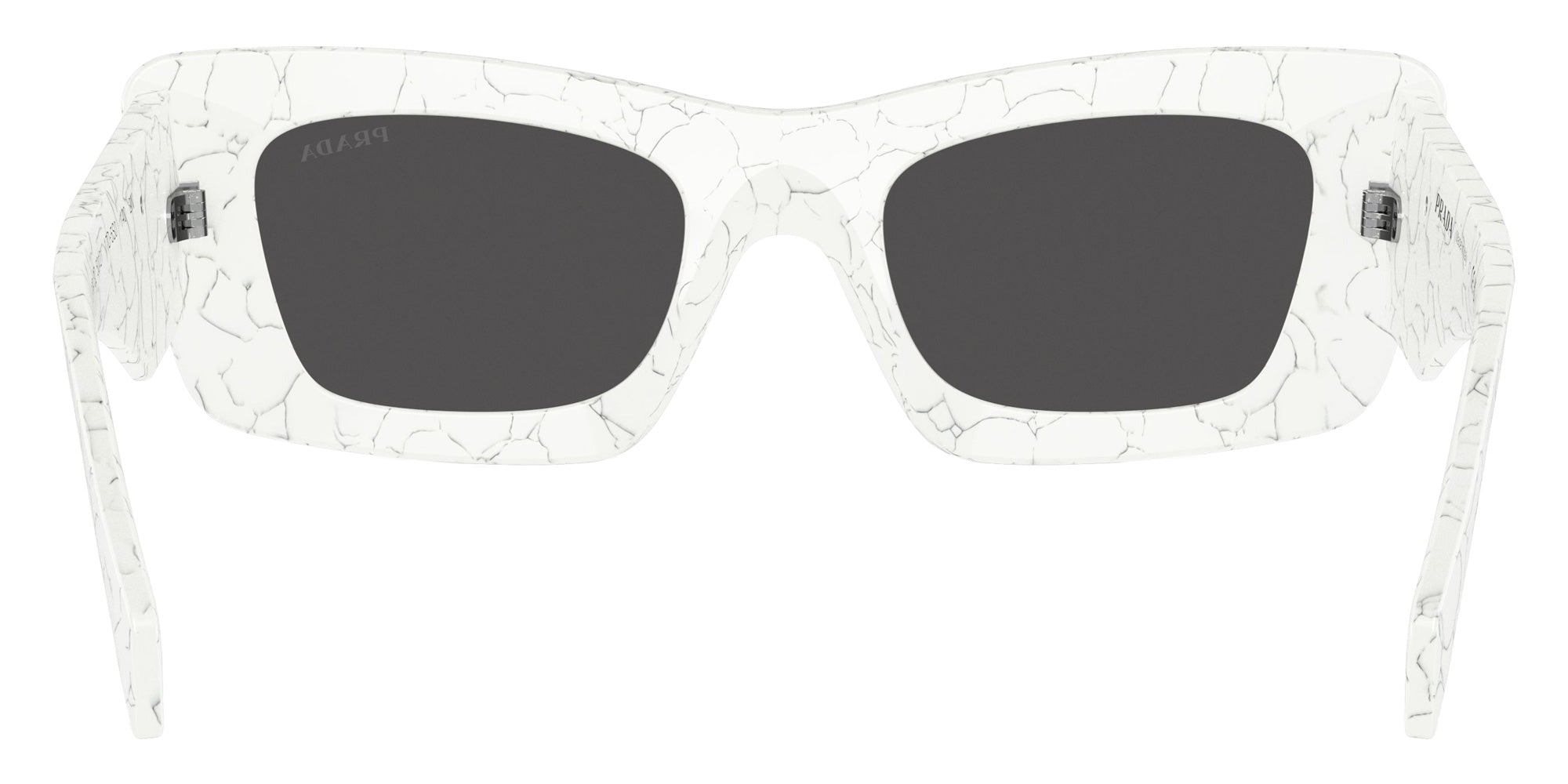 Prada PR 13ZS 17D5S0 50 - Matte White Marble / Dark Gray #id:pr13zs17d5s0_s:100115