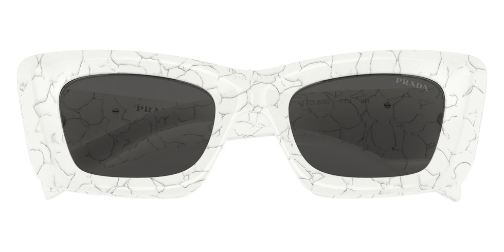 Prada PR 13ZS 17D5S0 50 - Matte White Marble / Dark Gray #id:pr13zs17d5s0_s:100120