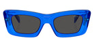 Prada PR 13ZS 18M5S0 50 - Crystal Electric Blue / Dark Gray #id:pr13zs18m5s0_s:100100