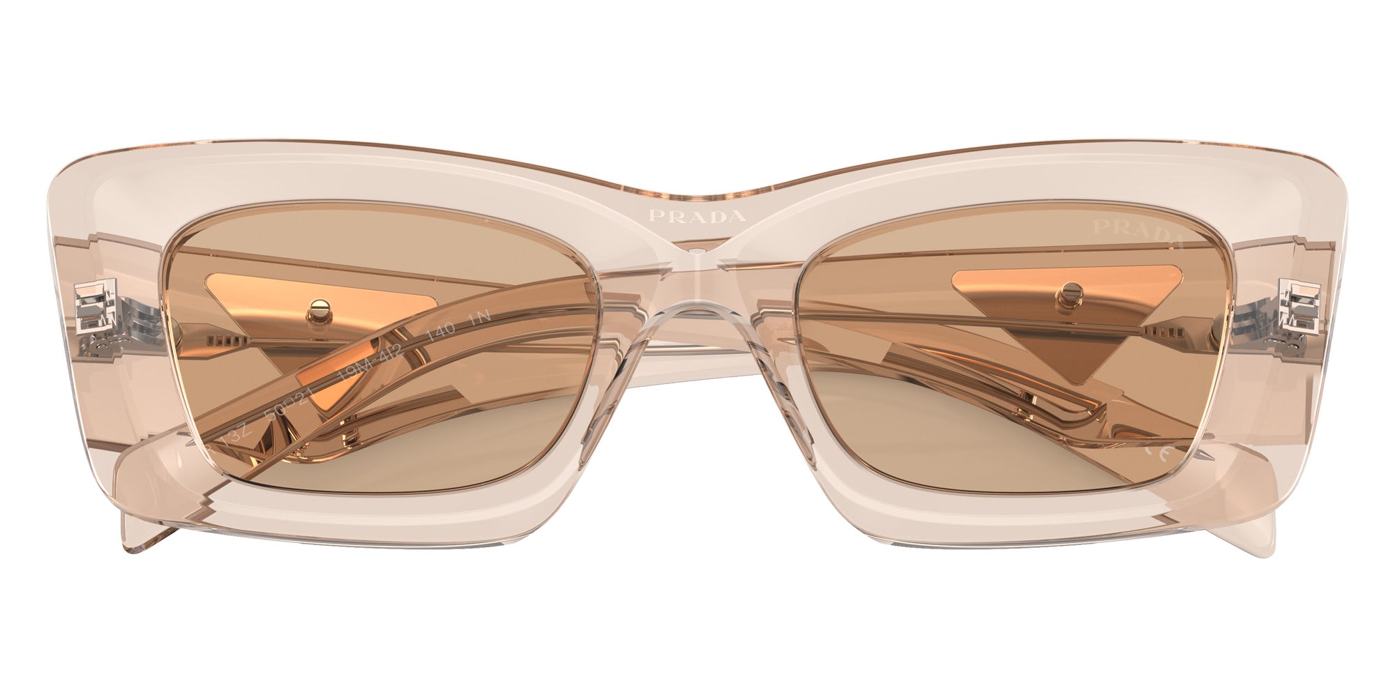 Prada PR 13ZS Cat-Eye Sunglasses | EyeOns.com
