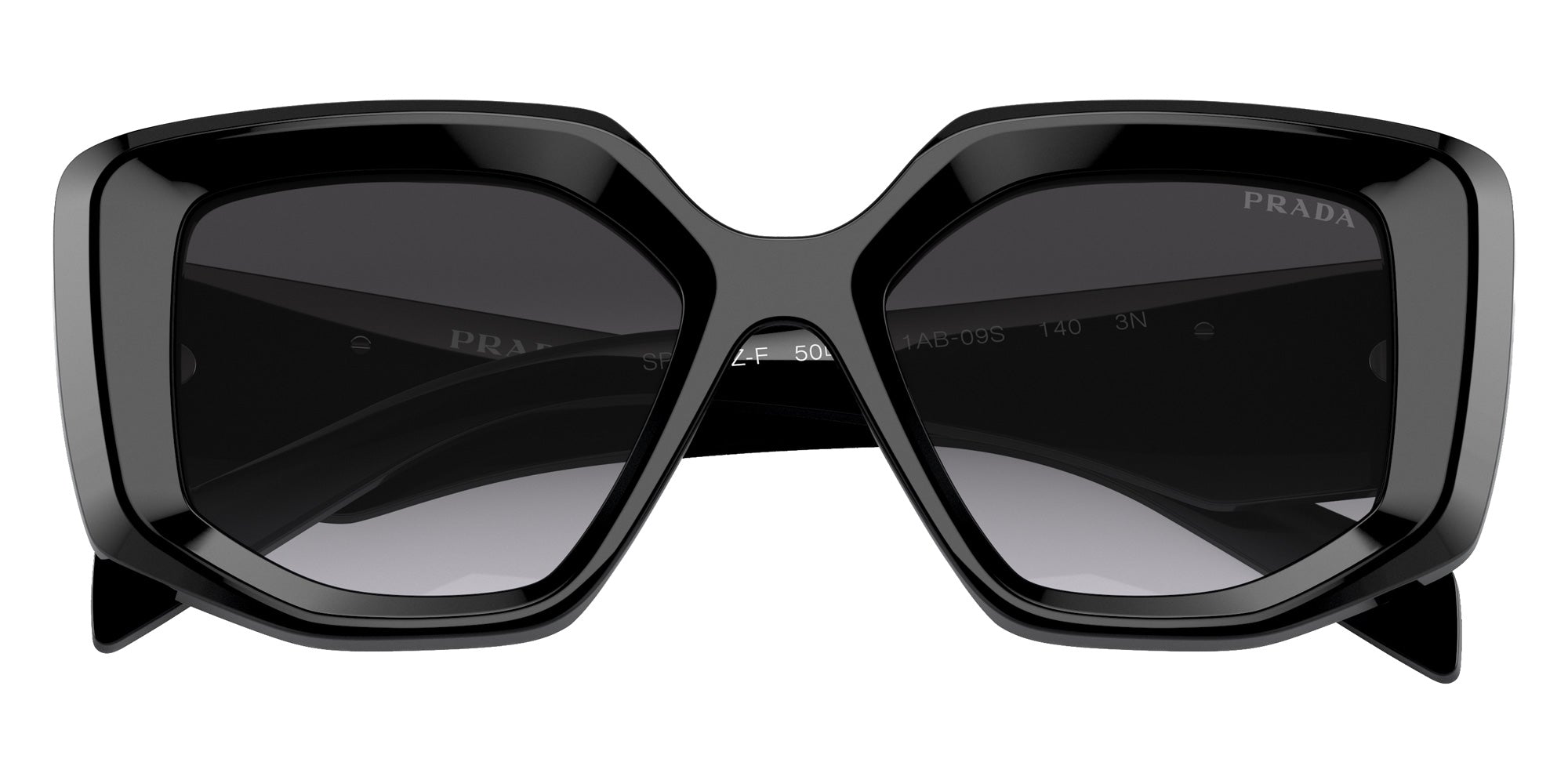 Prada PR 14ZSF 1AB09S 52 - Black / Gray Gradient #id:pr14zsf1ab09s_s:100120
