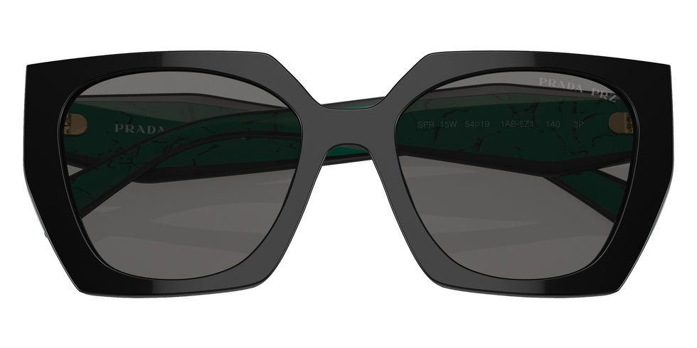 Prada PR 15WS 1AB5Z1 54 - Black / Dark Gray Polarized #id:pr15ws1ab5z1_s:100120