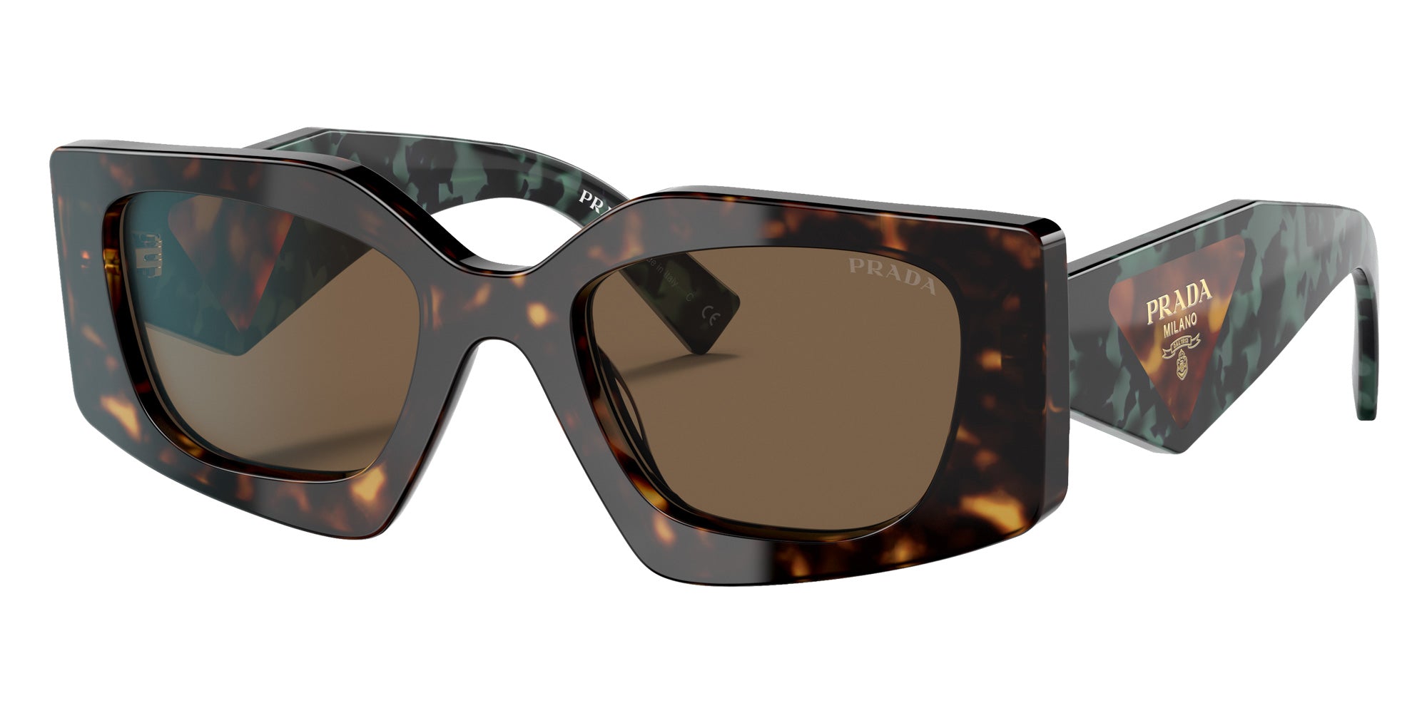 Prada PR 15YSF 2AU06B 52 - Tortoise / Dark Brown #id:pr15ysf2au06b_s:100105