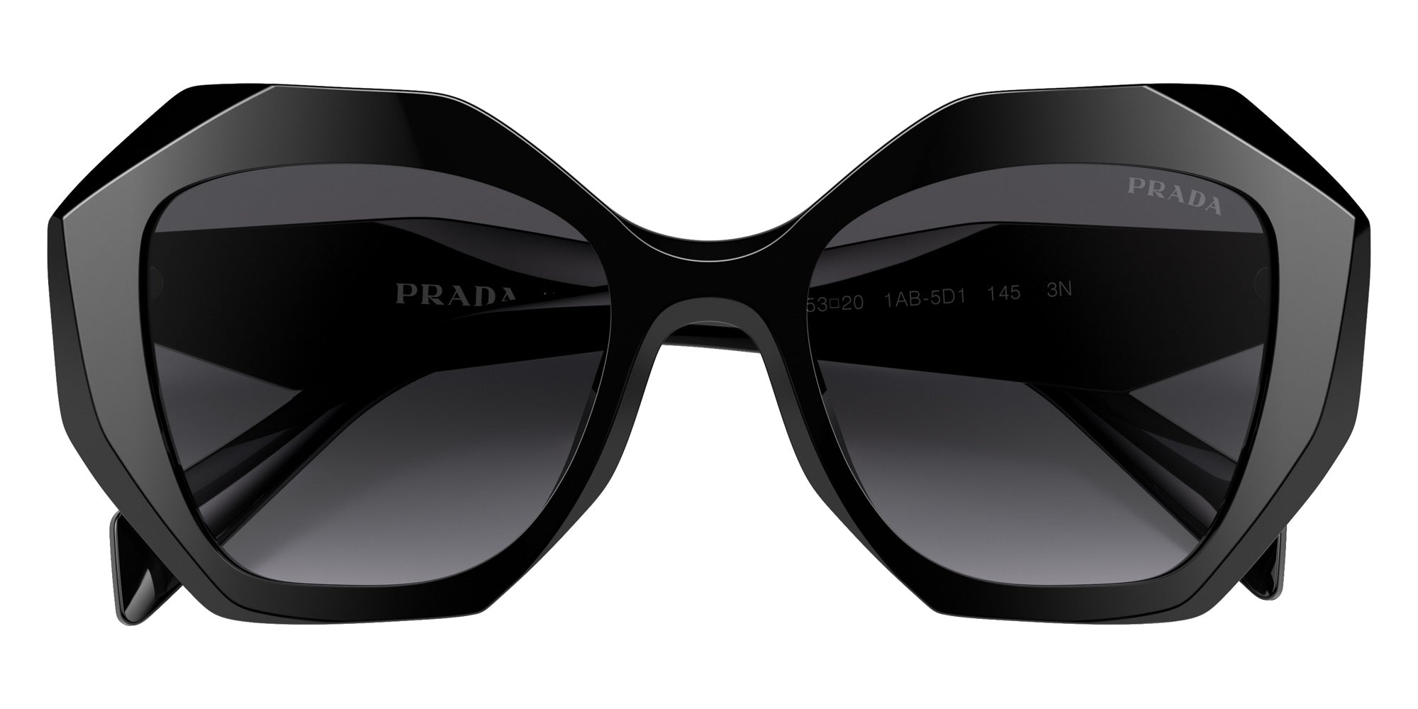 Prada PR 16WSF 1AB5D1 53 - Black / Gray Gradient #id:pr16wsf1ab5d1_s:100120