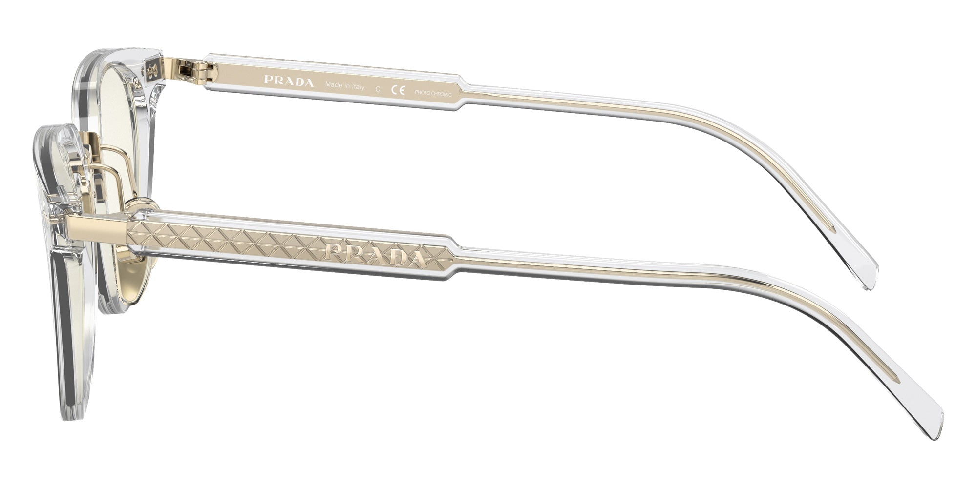 Prada PR 17YS 2AZ09N 49 - Crystal / Photo Gray Blue Light Filter #id:pr17ys2az09n_s:100110