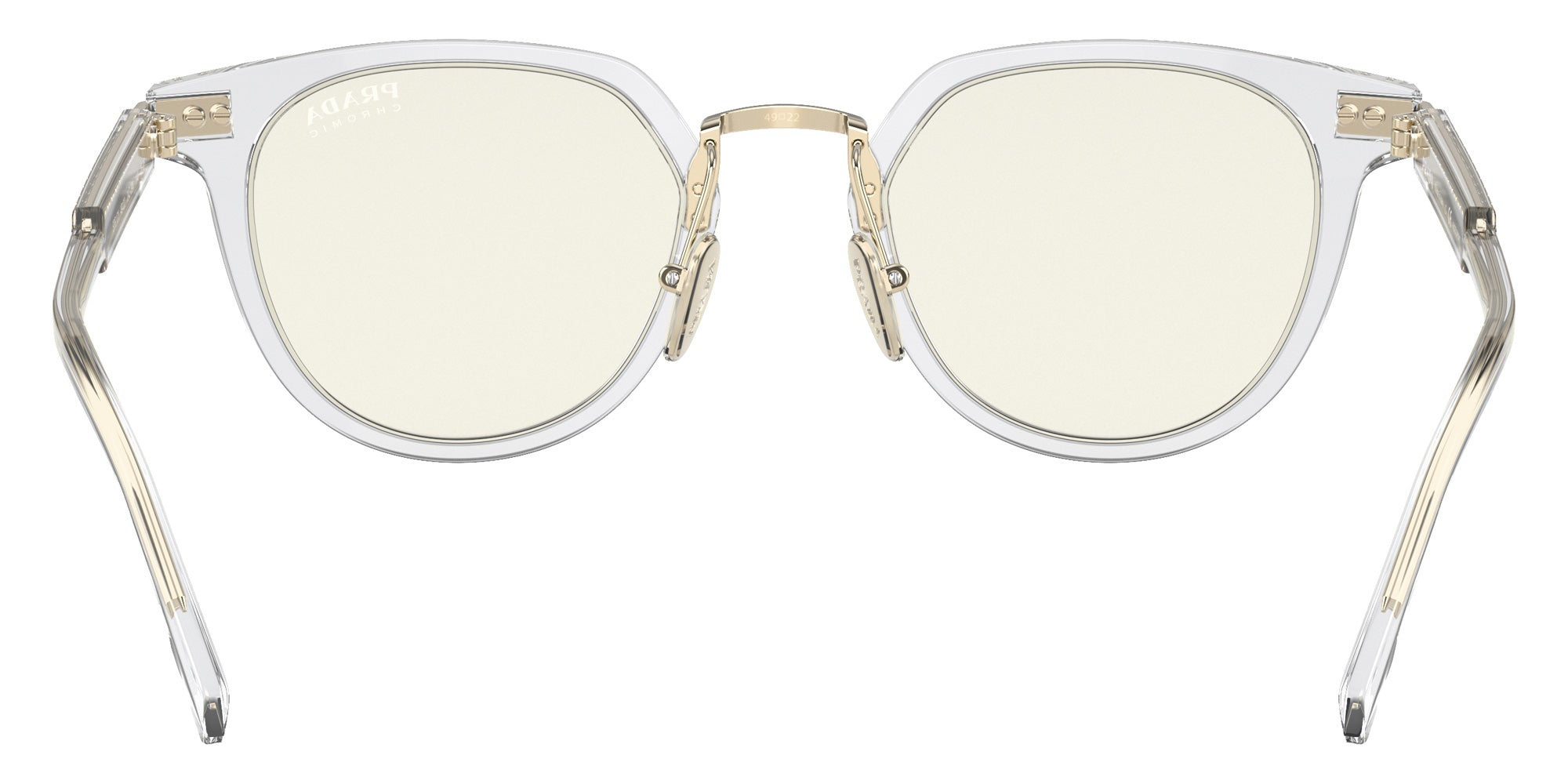 Prada PR 17YS 2AZ09N 49 - Crystal / Photo Gray Blue Light Filter #id:pr17ys2az09n_s:100115