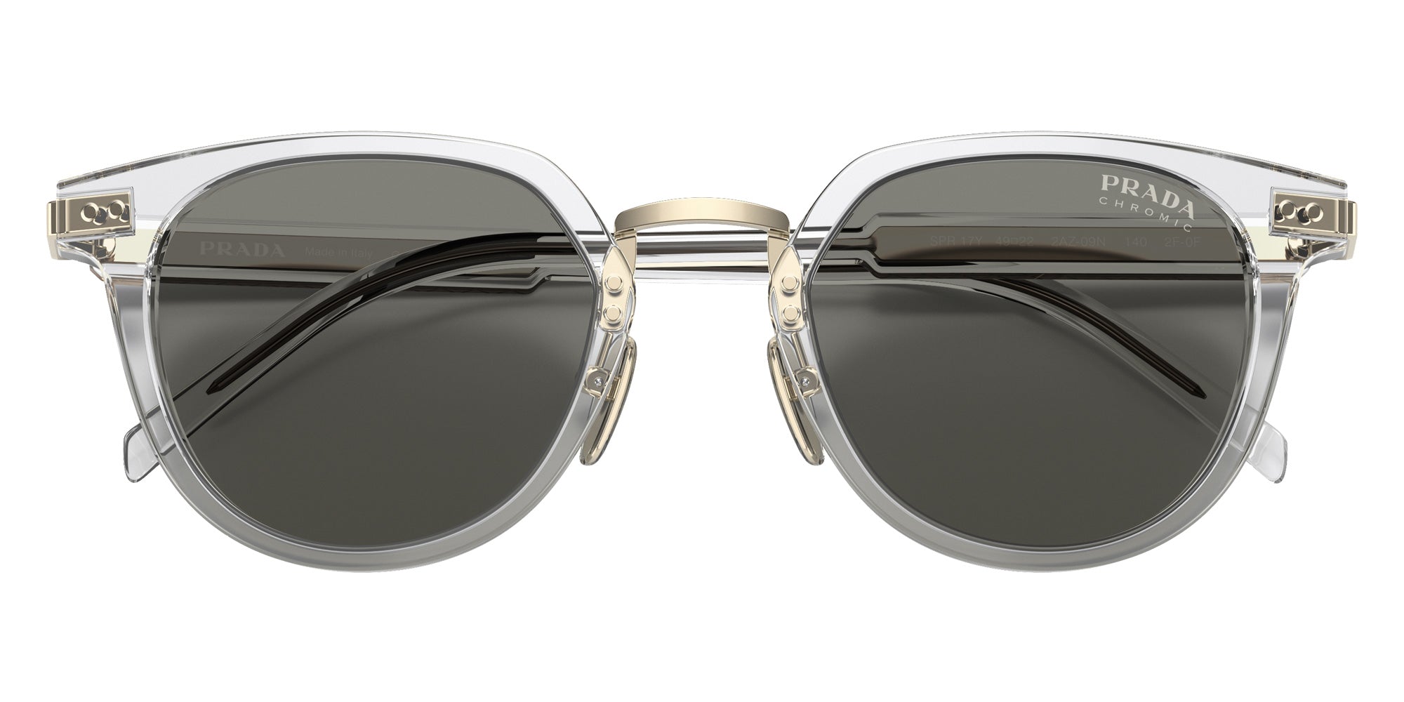 Prada PR 17YS 2AZ09N 49 - Crystal / Photo Gray Blue Light Filter #id:pr17ys2az09n_s:100120