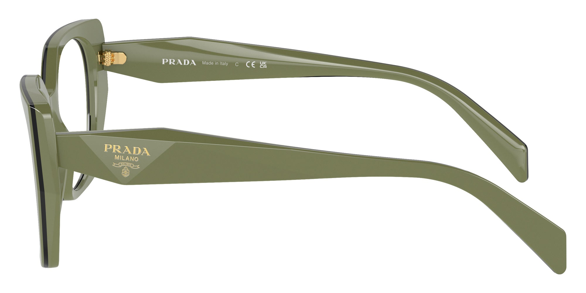 Prada PR 18WV 13J1O1 52 - Sage/Black #id:pr18wv13j1o1_s:100110