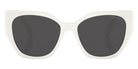 Prada PR 19ZS 1425S0 55 - Talc / Dark Gray #id:pr19zs1425s0_s:100100