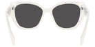 Prada PR 19ZS 1425S0 55 - Talc / Dark Gray #id:pr19zs1425s0_s:100115