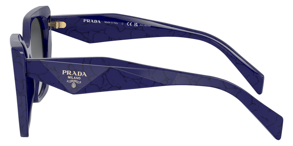 Prada PR 19ZS 18D5W1 55 - Baltic Marble / Polarized Gray Gradient #id:pr19zs18d5w1_s:100110