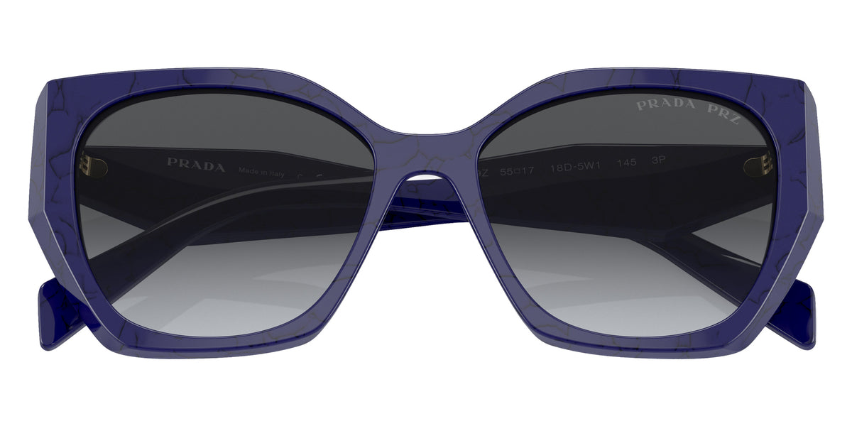 Prada PR 19ZS 18D5W1 55 - Baltic Marble / Polarized Gray Gradient #id:pr19zs18d5w1_s:100120