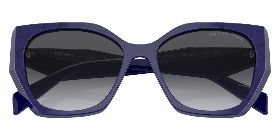 Prada PR 19ZS 18D5W1 55 - Baltic Marble / Polarized Gray Gradient #id:pr19zs18d5w1_s:100120