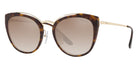 Prada PR 20US Conceptual 2AU4P0 54 - Pale Gold/Havana / Brown Gradient Gray Mirrored Silver #id:pr20us2au4p0_s:100100