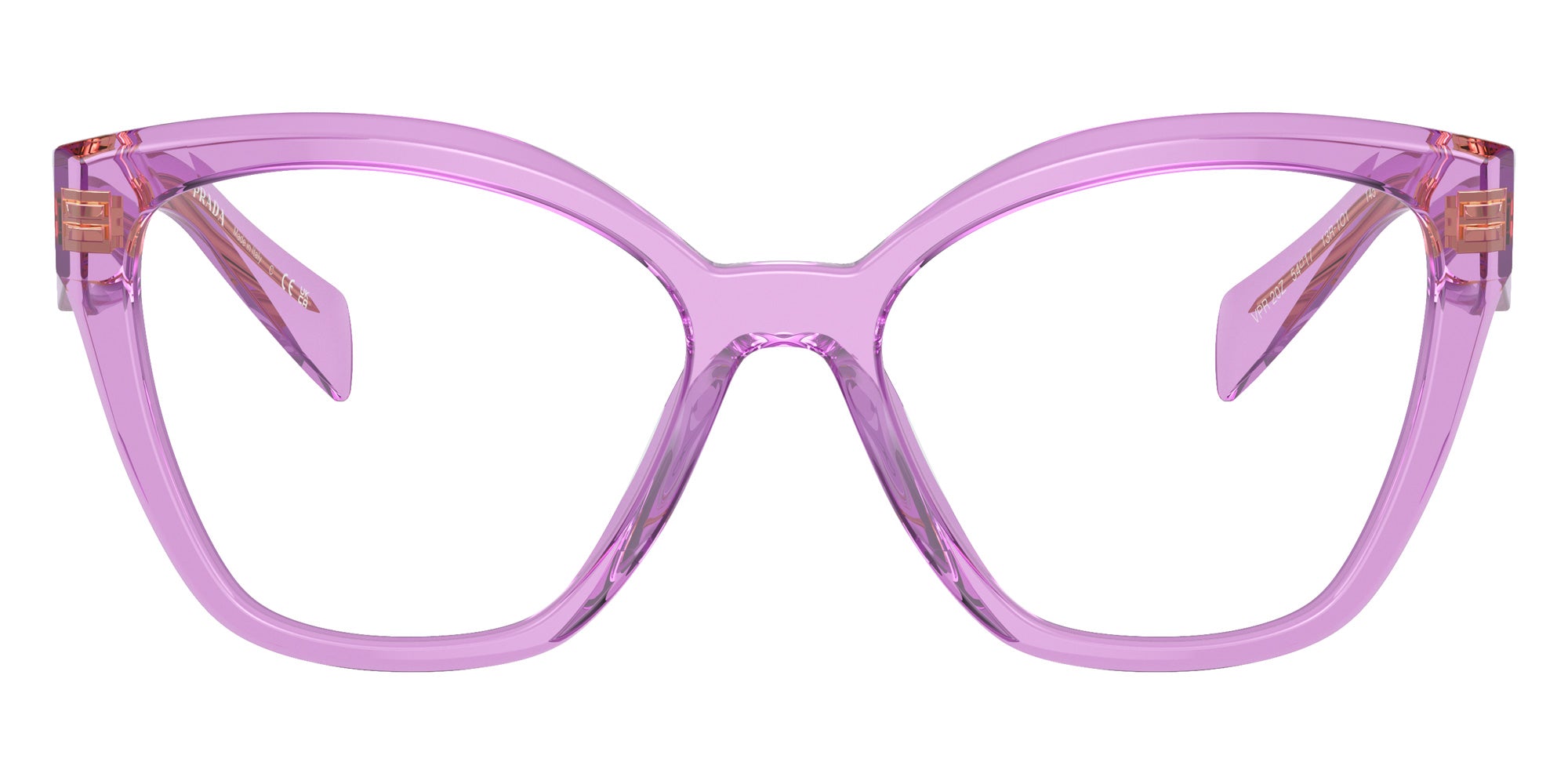 Prada PR 20ZV 13R1O1 52 - Transparent Amethyst #id:pr20zv13r1o1_s:100100