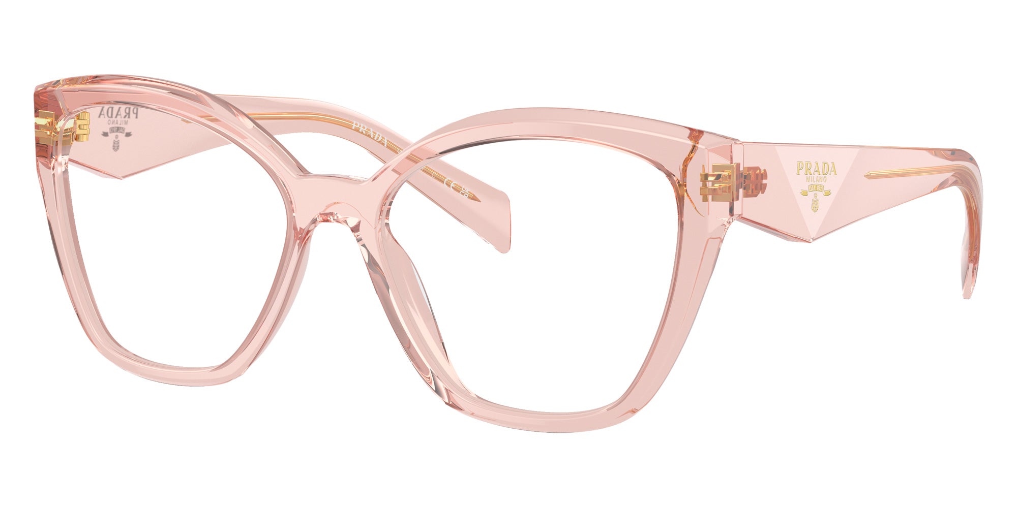Prada PR 20ZV 19Q1O1 52 - Transparent Peach #id:pr20zv19q1o1_s:106105
