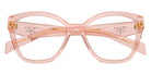 Prada PR 20ZV 19Q1O1 52 - Transparent Peach #id:pr20zv19q1o1_s:106120