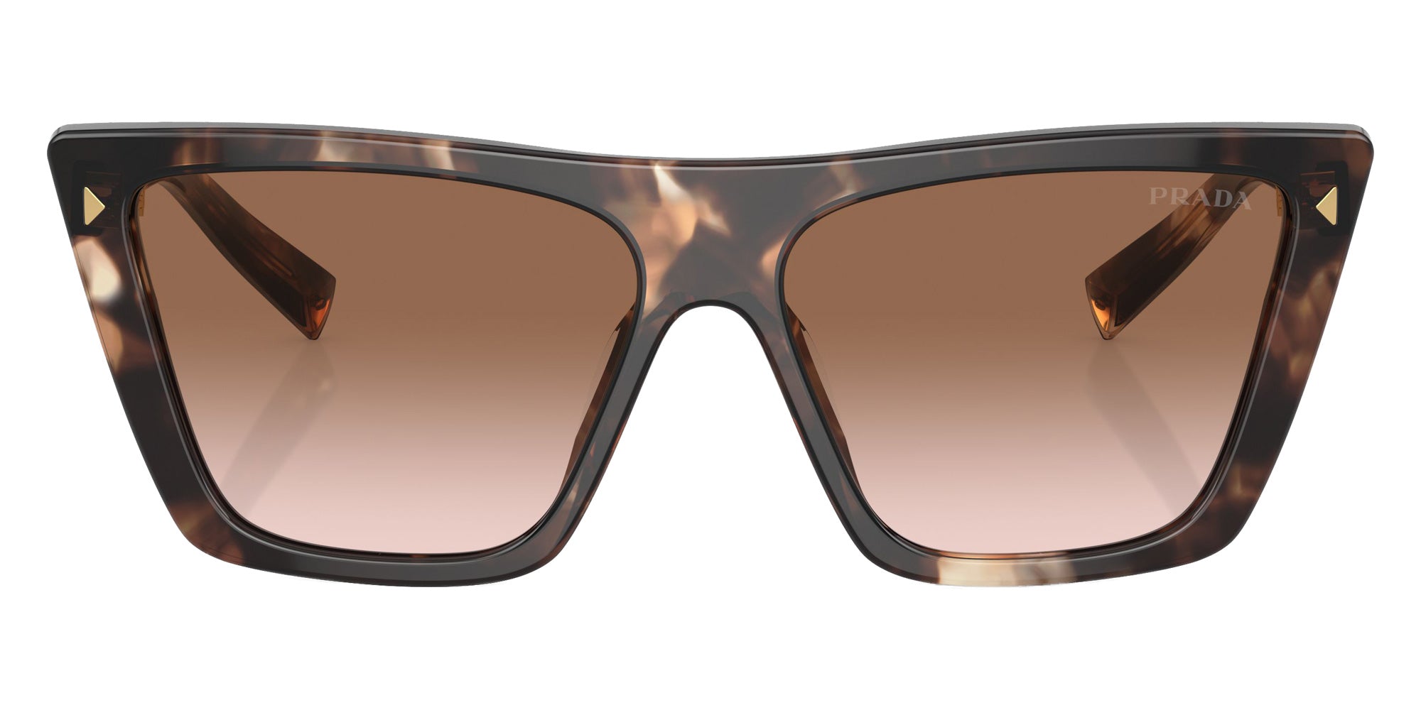 Prada PR 21ZS 07R0A6 55 - Caramel Tortoise / Brown Gradient #id:pr21zs07r0a6_s:100100