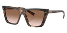 Prada PR 21ZS 07R0A6 55 - Caramel Tortoise / Brown Gradient #id:pr21zs07r0a6_s:100105