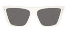 Prada PR 21ZS 1425Z1 55 - Talc / Polarized Dark Gray #id:pr21zs1425z1_s:102100