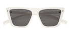 Prada PR 21ZS 1425Z1 55 - Talc / Polarized Dark Gray #id:pr21zs1425z1_s:102120