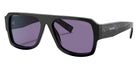Prada PR 22YS 1AB05Q 56 - Black / Violet Mirrored Internal Silver #id:pr22ys1ab05q_s:100105