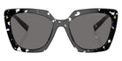 Prada PR 23ZS 15S5Z1 54 - Black Crystal Tortoise / Dark Gray Polarized #id:pr23zs15s5z1_s:100100