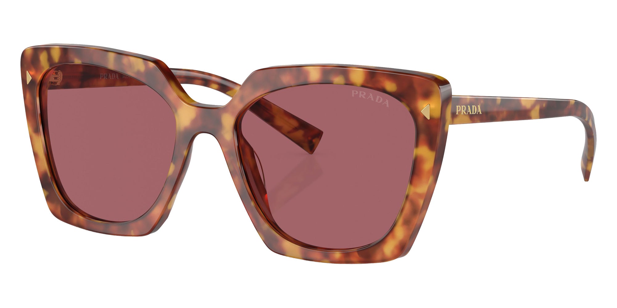 Prada PR 23ZS 4BW08S 54 - Light Tortoise / Dark Violet #id:pr23zs4bw08s_s:100105
