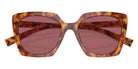 Prada PR 23ZS 4BW08S 54 - Light Tortoise / Dark Violet #id:pr23zs4bw08s_s:100120