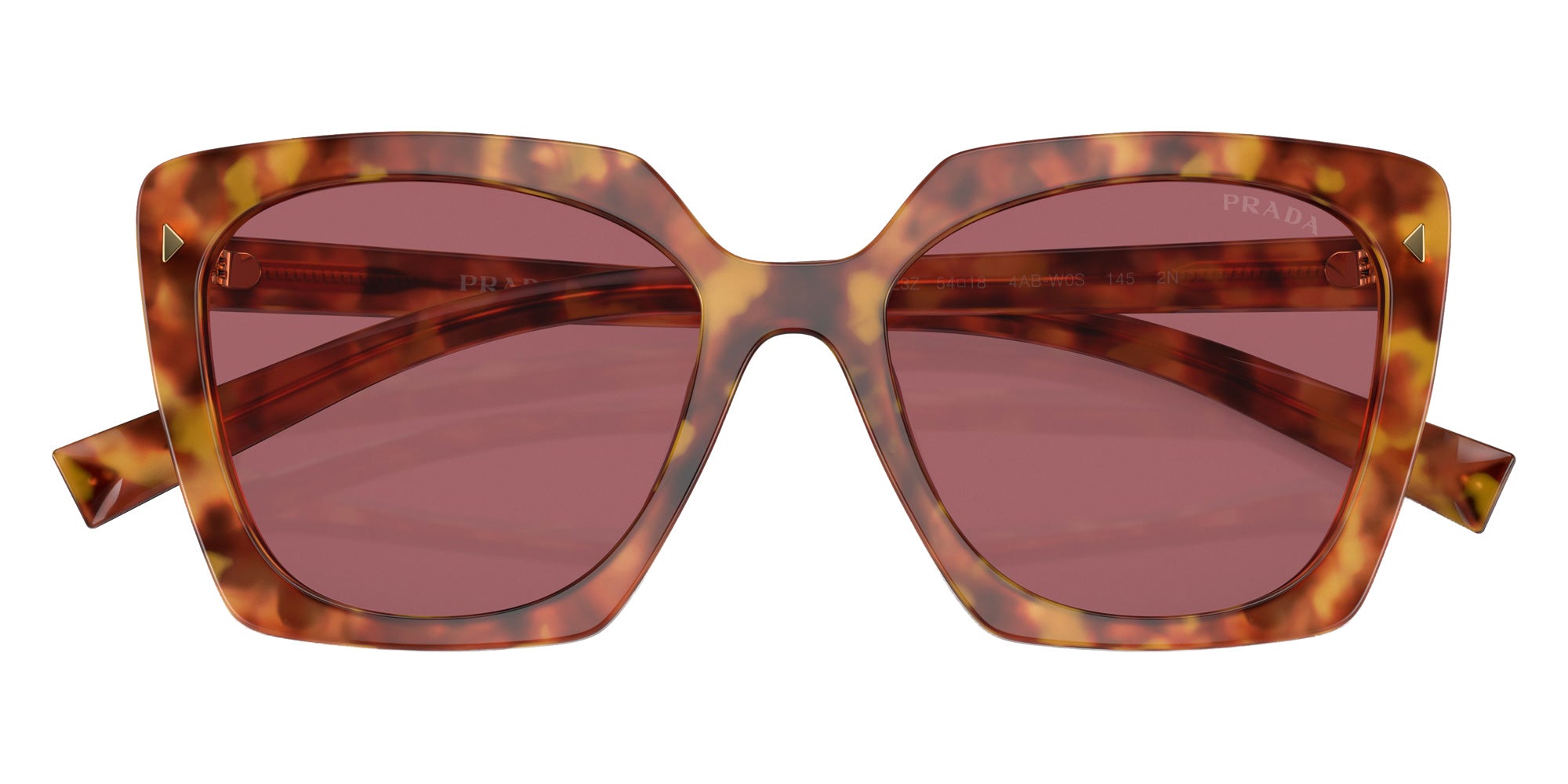 Prada PR 23ZS 4BW08S 54 - Light Tortoise / Dark Violet #id:pr23zs4bw08s_s:100120